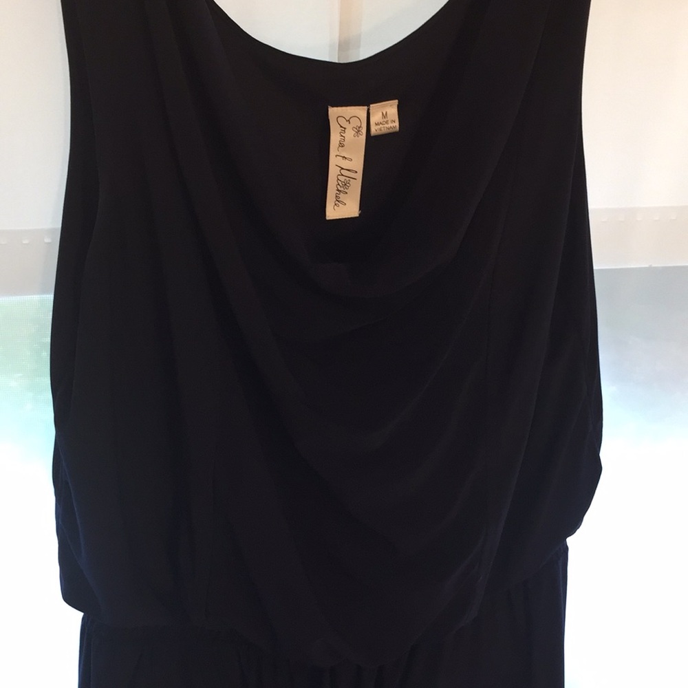 Navy blue jumpsuit